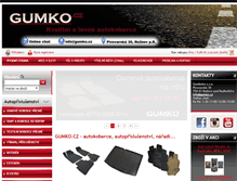 Tablet Screenshot of gumko.cz